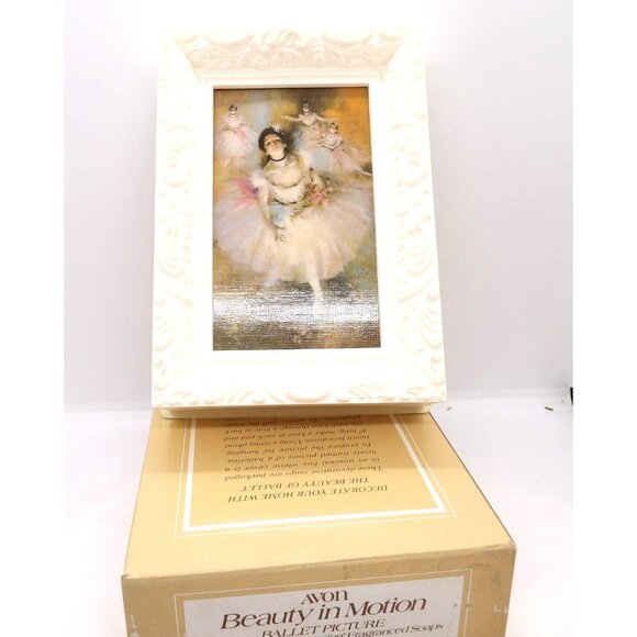 Vtg. Collectible Avon Beauty in Motion Ballet Picture Soap NOS - Picture 4 of 4